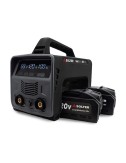 Equipo soldador, solbat sb-120 90a + 2 baterías lítio 20 v/40 v, 26,6 x 15,8 x 22 cm
