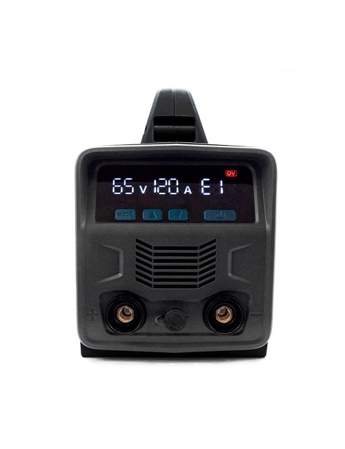 Equipo soldador, solbat sb-120 90a + 2 baterías lítio 20 v/40 v, 26,6 x 15,8 x 22 cm