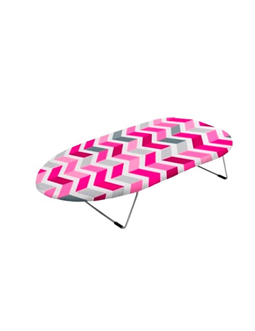 Tabla de planchar de sobremesa, alcor, modelo zig-zag, 34 x 75 cm