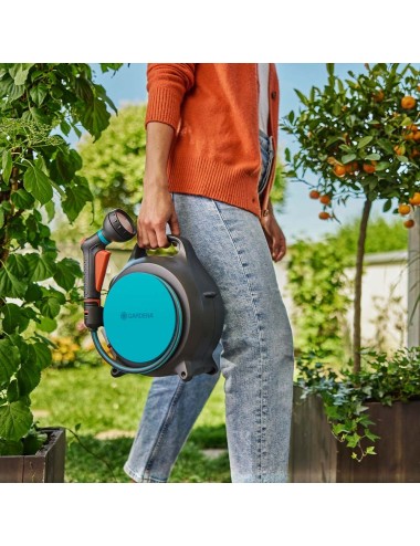 Enrollador de manguera portátil move 10 m