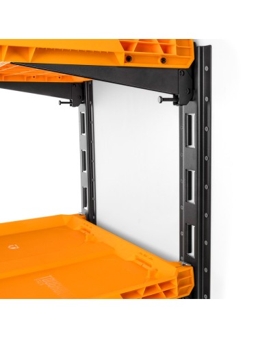 Sistema de 2 estantes stacktech, 53 x 40,5 cm