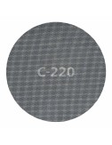 Discos de lijar autoadherentes de rejilla de carburo ø225 mm, grano 220, 5 uds