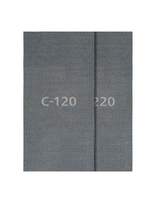 Hojas de lija 115 x 280 mm, 2 x grano 120 + 2 x grano 220