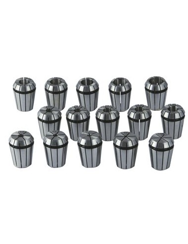 JUEGO PINZAS TORNO ER-32, 18 Pzs,3-20 mm. ER 32