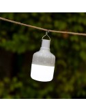 Bombilla led portátil recargable, blanca, 500 im, lp44, 2 uds