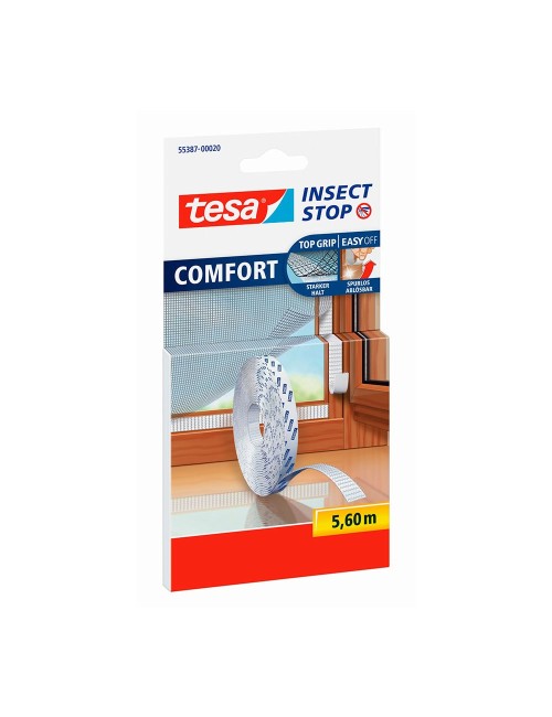 Cinta adhesiva para mosquitera 560 x 0.9 cm