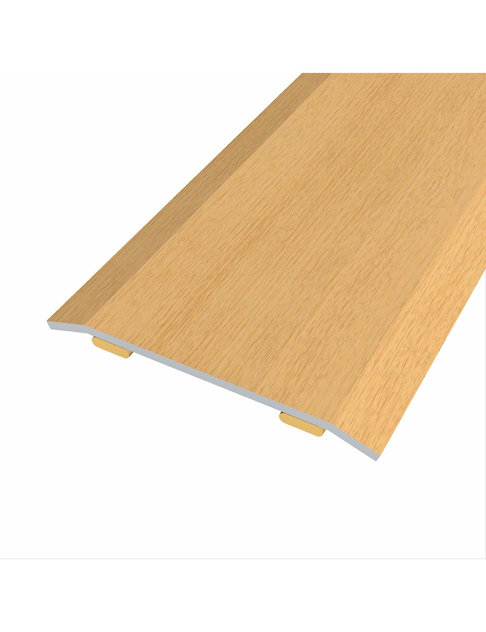 Junta de acero para mismo nivel, 40 x 3,5 mm, adhesiva, flooring, roble rústico, 83 cm