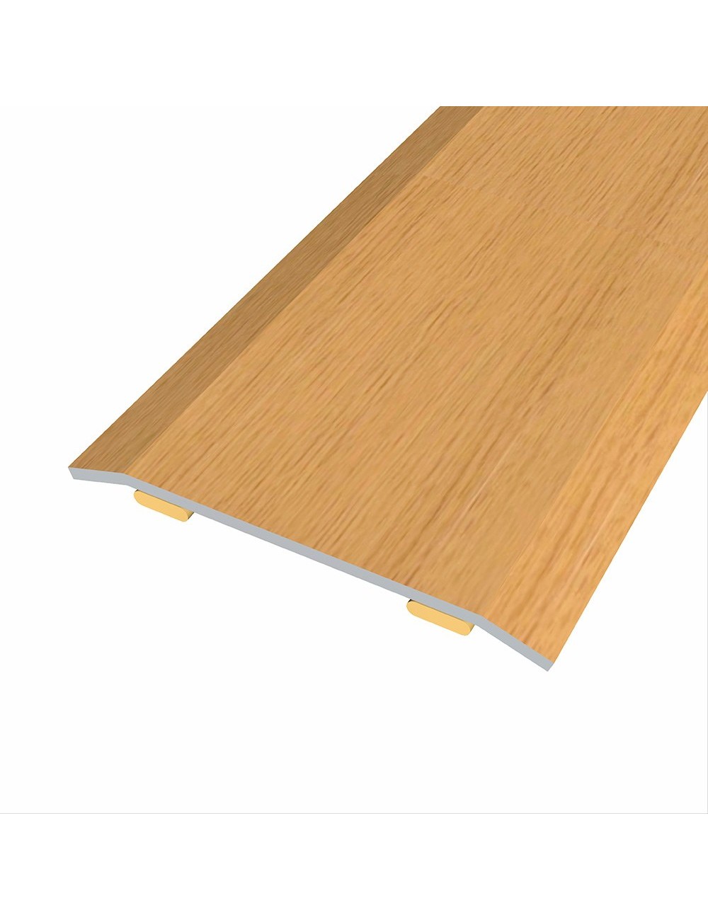 Junta de acero para mismo nivel, 40 x 3,5 mm, adhesiva, flooring, roble, 166 cm