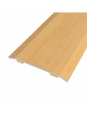 Junta de acero para mismo nivel, 40 x 3,5 mm, adhesiva, flooring, roble rústico, 166 cm