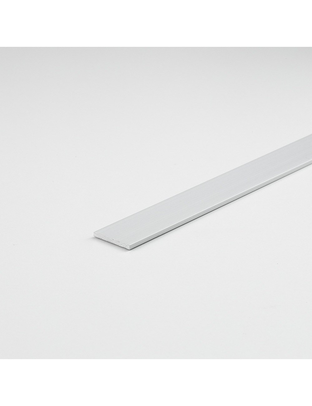 Perfil bricolaje pletina aluminio plata 1000 x 20 x 2 mm