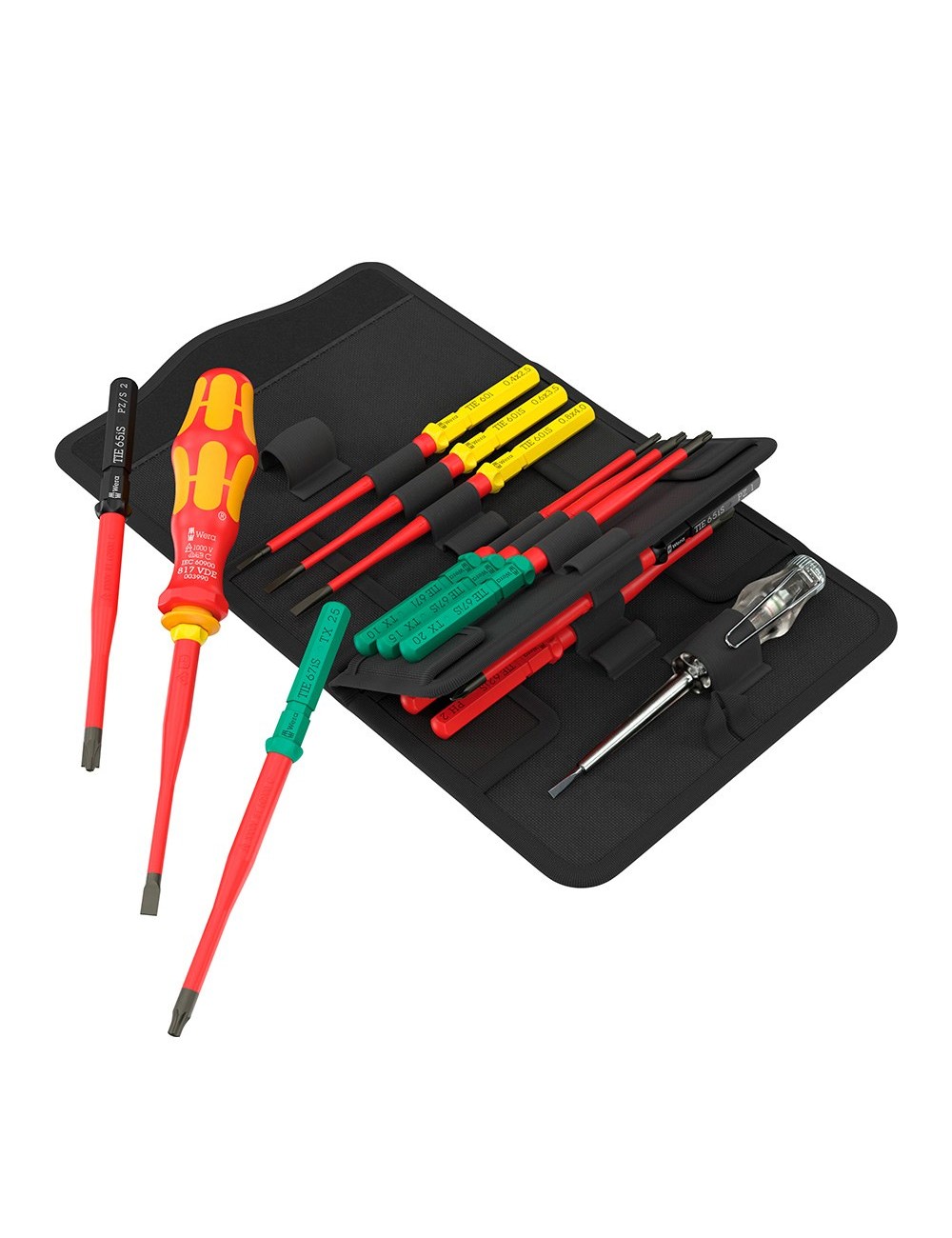 Destornilladores vde, extra slim 1, juego 16 piezas