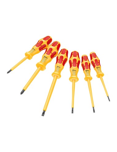 Destornilladores vde, juego 6 piezas