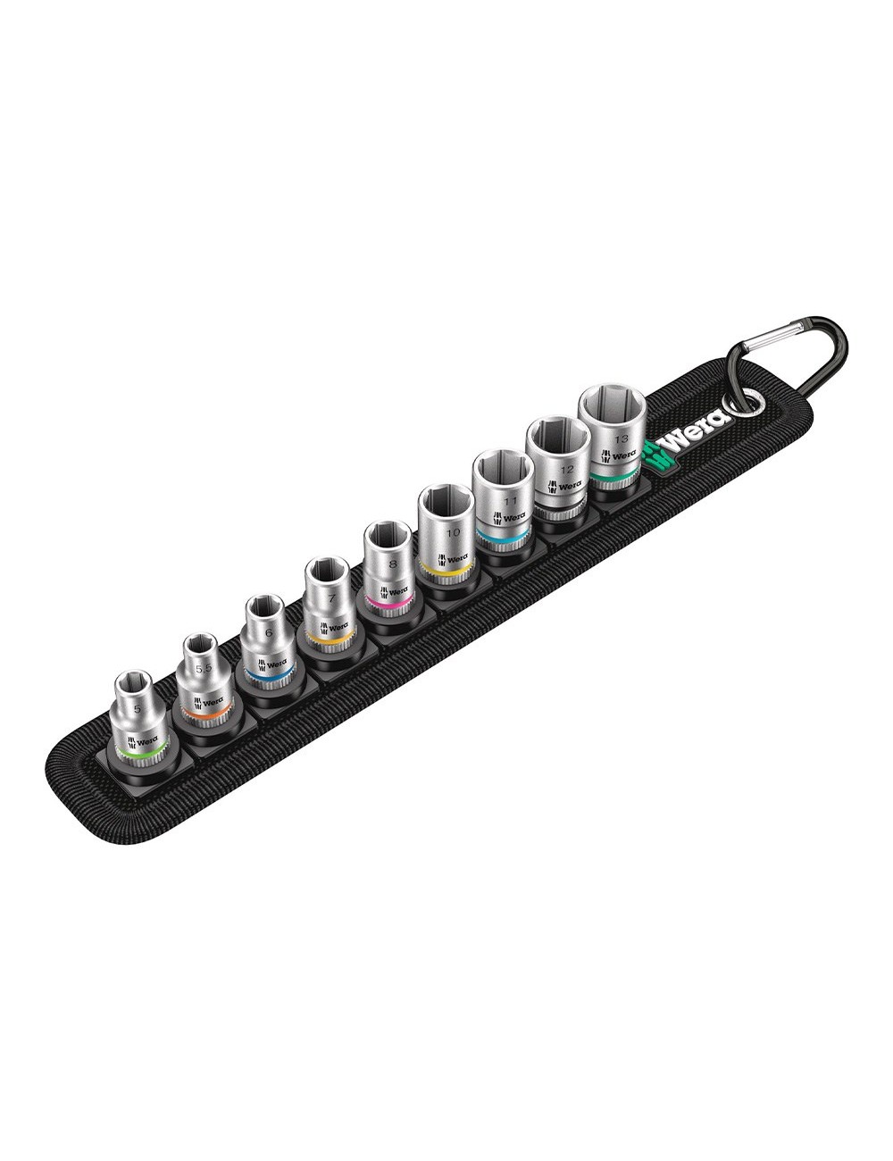Vasos ¼ pulg belt a4, juego 9 piezas