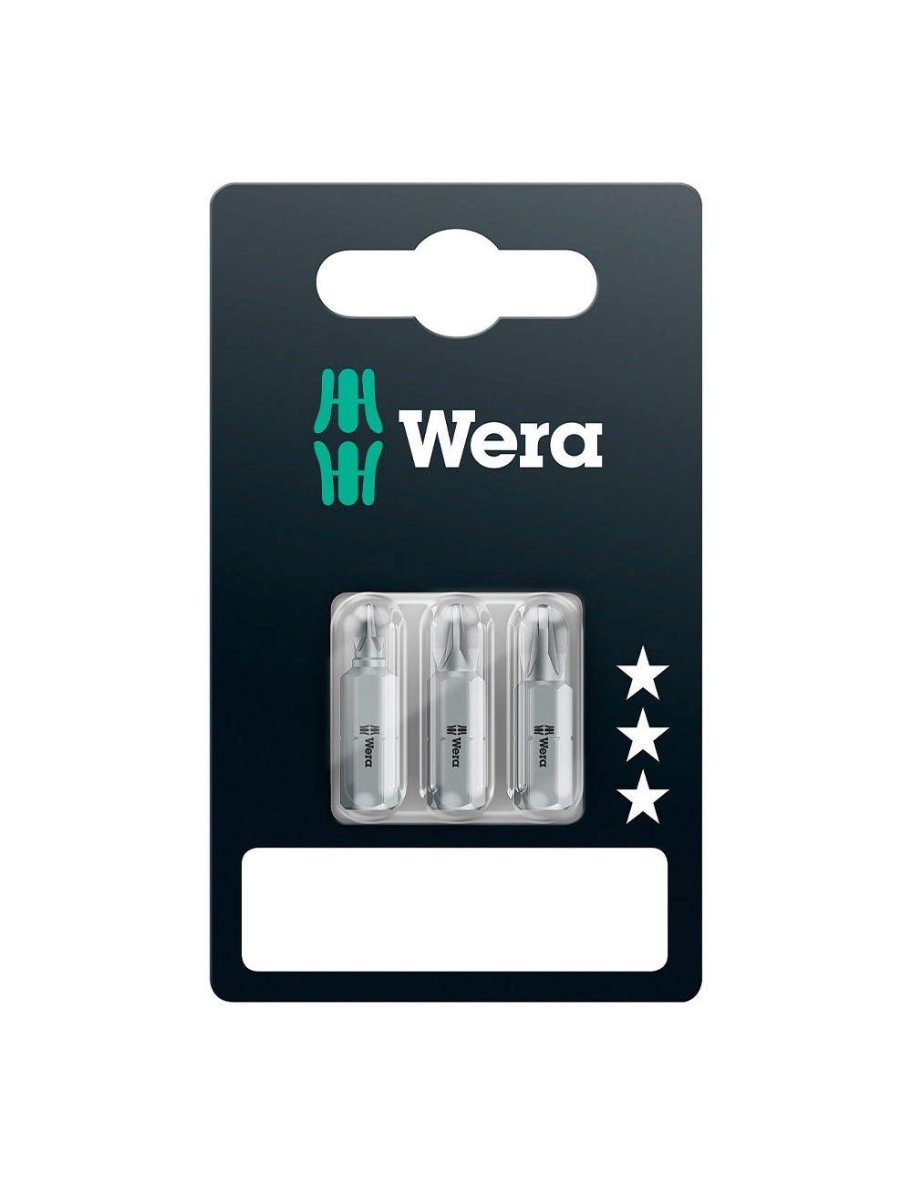 Puntas pozidrive 1, 2, 3 x 25 mm, 3 piezas