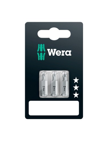 Puntas torx a 10, 15, 20 x 25 mm, 3 piezas