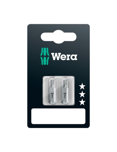 Puntas pozidrive pz3 x 25 mm, 2 uds