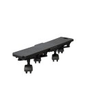 Plataforma con ruedas, 360 x 100 x 80 mm