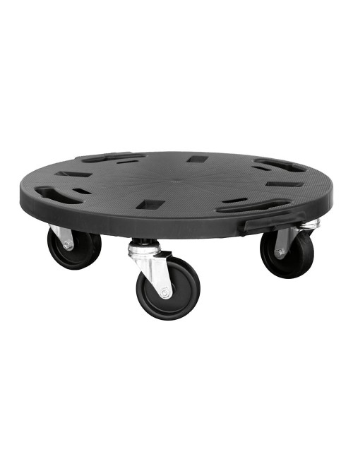 Plataforma con ruedas, ø400 x 125 mm