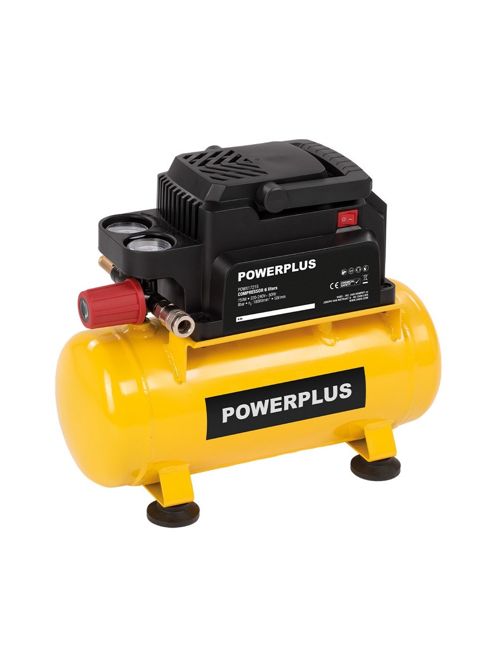 Compresor sin aceite 750 w