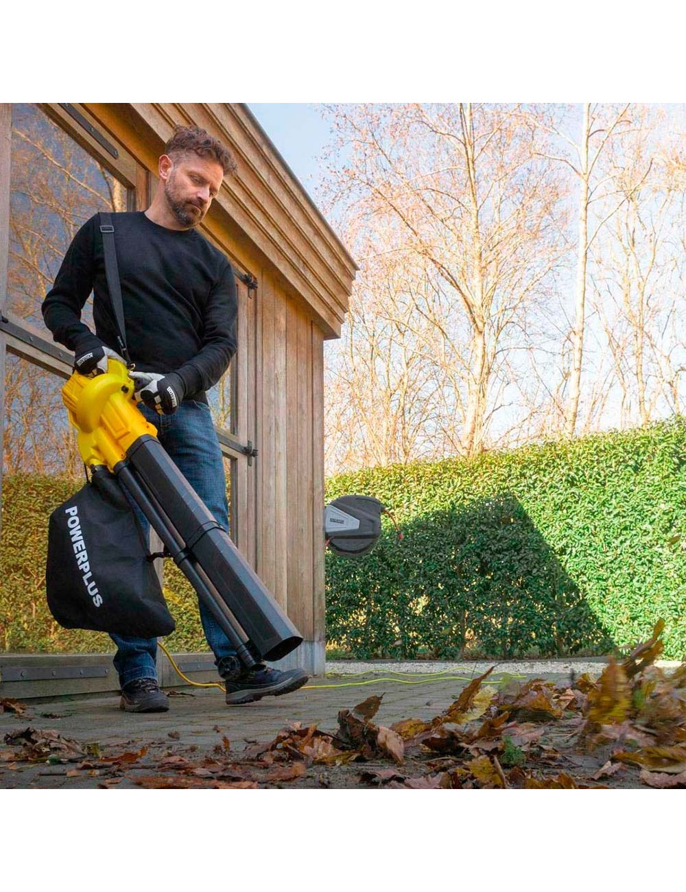 Aspirador/soplador de hojas, 3300 w