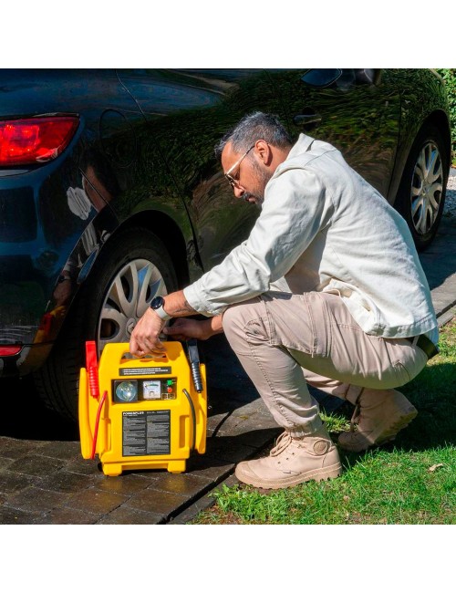 Arrancador portátil 4 en 1, 12 v