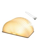 Libro decorativo con luz led fija