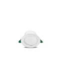 Downlight led empotrable redondo, diamond cut, blanco, 2 w, 310 lm, 3000 k, ø90 x 49,5 mm