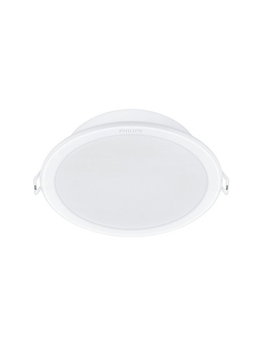Downlight led empotrable redondo, meson, blanco, 23,5 w, 2450 lm, 3000 k, ø215 x 35 mm