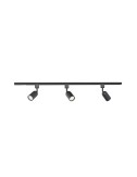 Sistema de riel easylink 3 proyectores, shea, 5 w, negro
