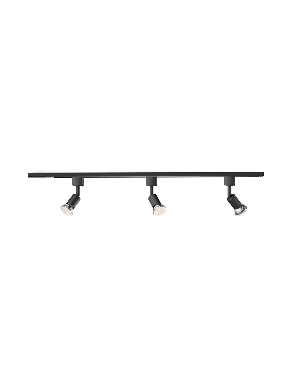 Sistema de riel easylink 3 proyectores, tobia, 5 w, negro