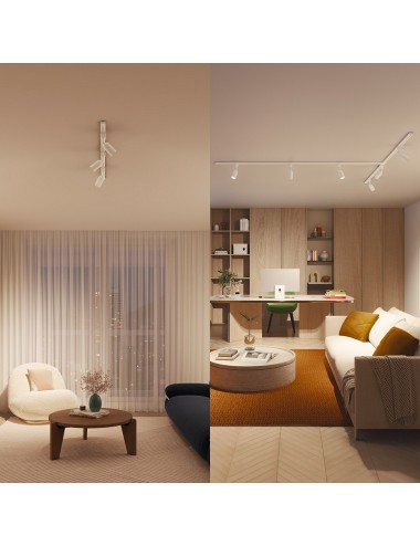 Foco easylink shea gu10, blanco