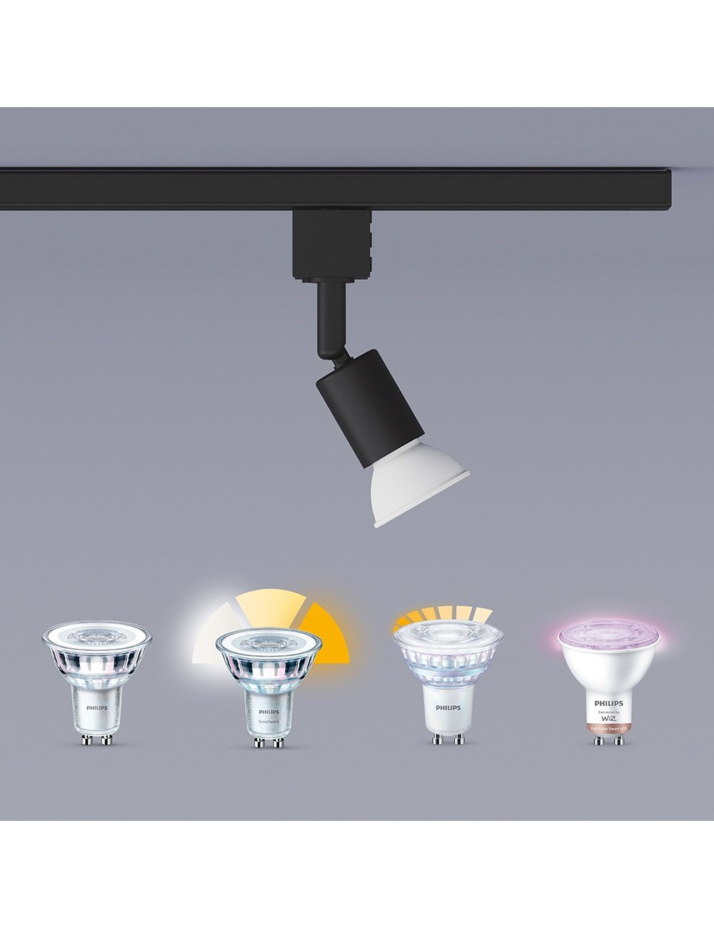 Foco easylink tobia gu10, negro