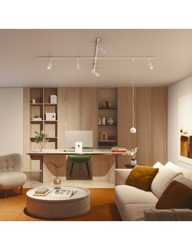 Riel de extensión easylink 1 m, blanco