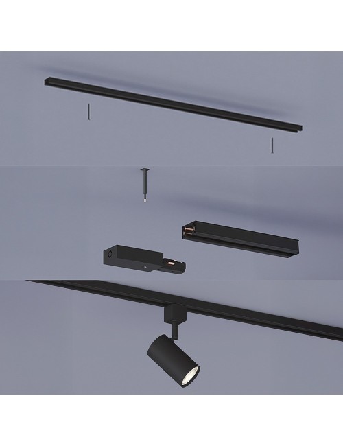 Fuente de alimentación doble easylink, negra