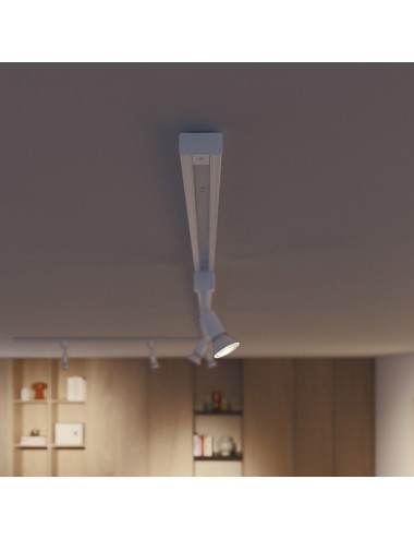 Tapa final easylink, blanca, 2 uds