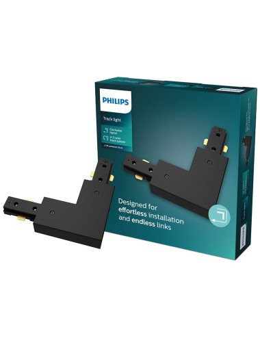 Conector en l sentido horario easylink, negro