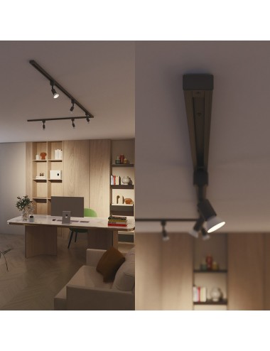 Conector en l sentido antihorario easylink, negro