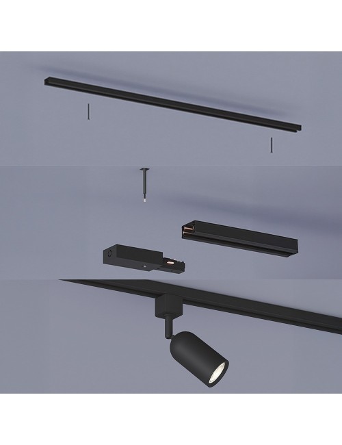 Conector en t easylink, negro