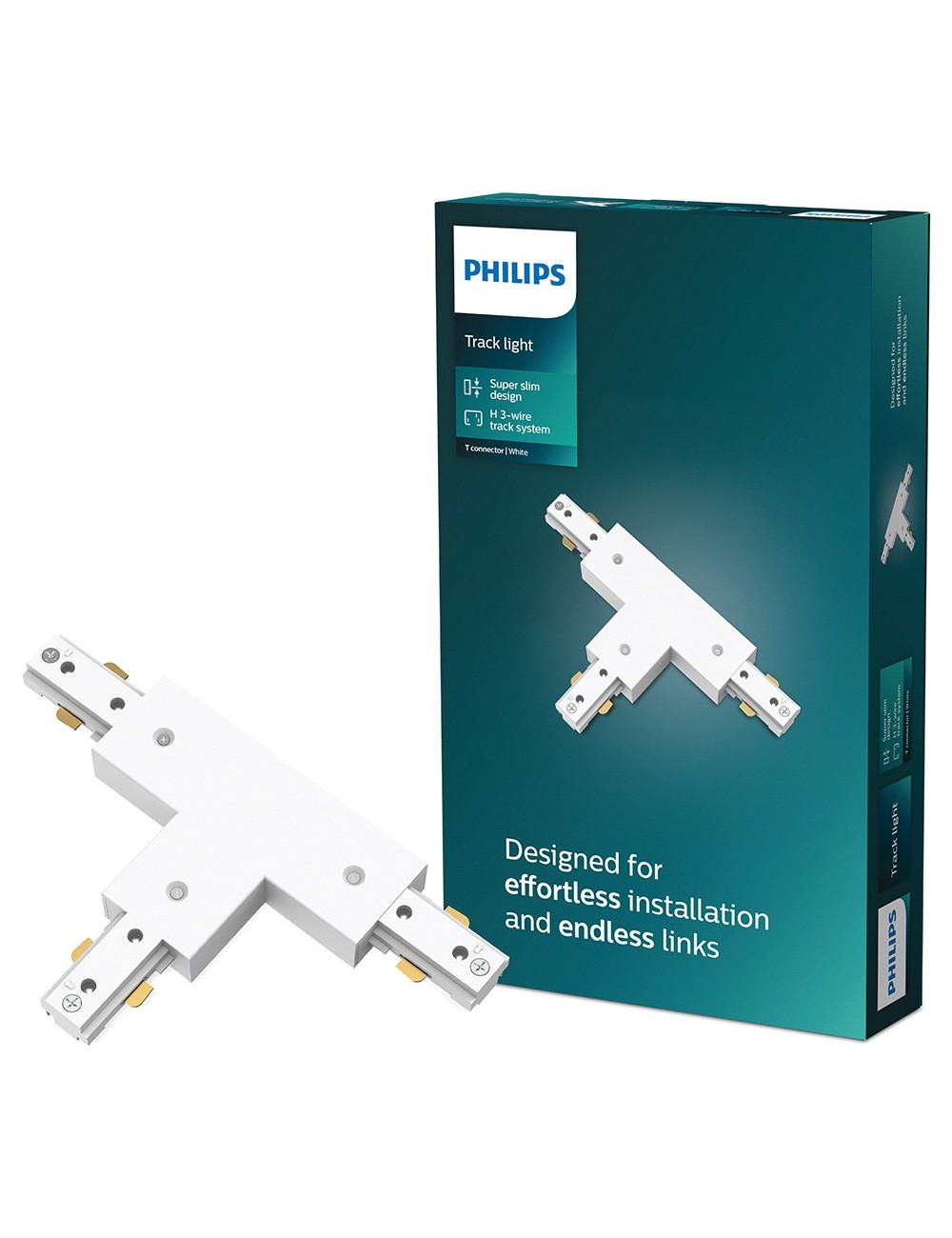 Conector en t easylink, blanco