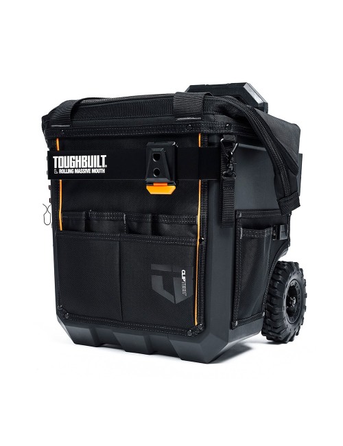 Bolsa de herramientas massive mouth l con ruedas, con sistema cliptech, 36,8 x 35,5 x 49,5 cm