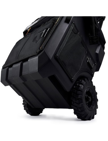 Bolsa de herramientas massive mouth l con ruedas, con sistema cliptech, 36,8 x 35,5 x 49,5 cm