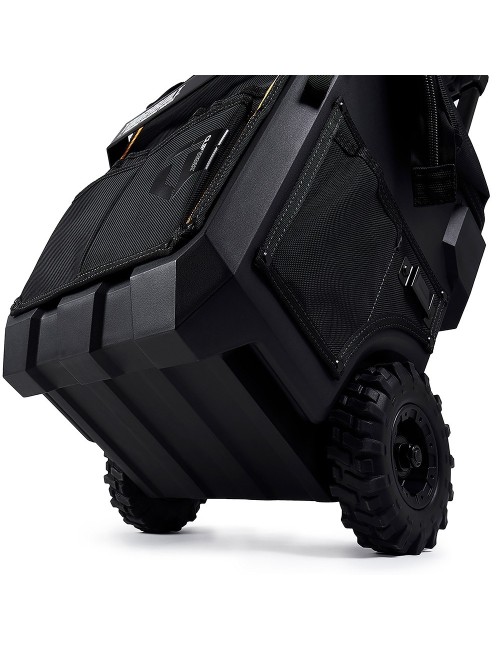 Bolsa de herramientas massive mouth l con ruedas, con sistema cliptech, 36,8 x 35,5 x 49,5 cm