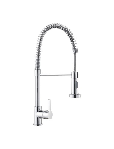 Grifo monomando de cocina, caño alto, serie pantón