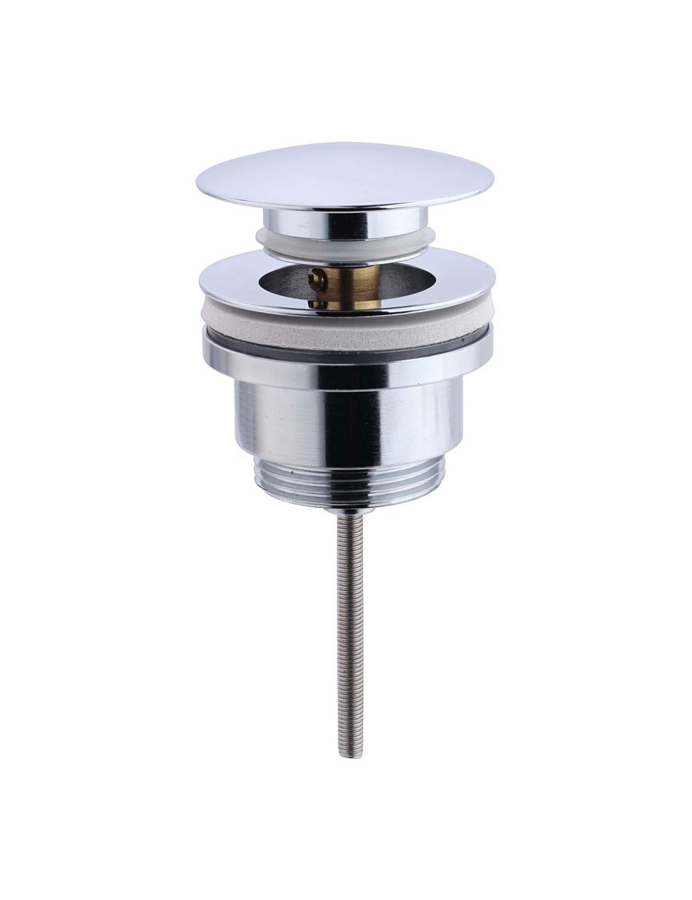 Válvula clic-clac grande con tornillo 1 ¼ pulg, ø66 x 65mm