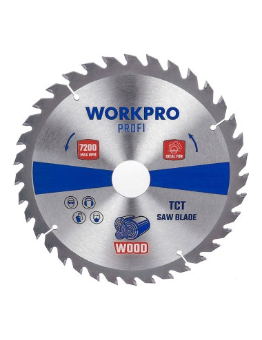 Disco de sierra circular tct para madera, profi, ø165 x 20 mm x 48 dientes