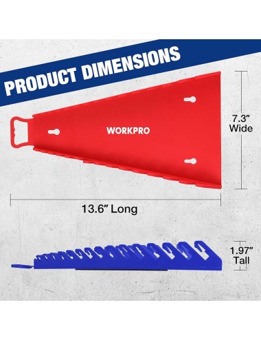 Soporte magnético para llaves, triangular, 15 posiciones, 345 x 188 x 48 mm