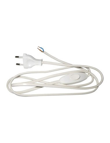 Conexión eléctrica con interruptor de mano, lfm 275/100-50, blanco