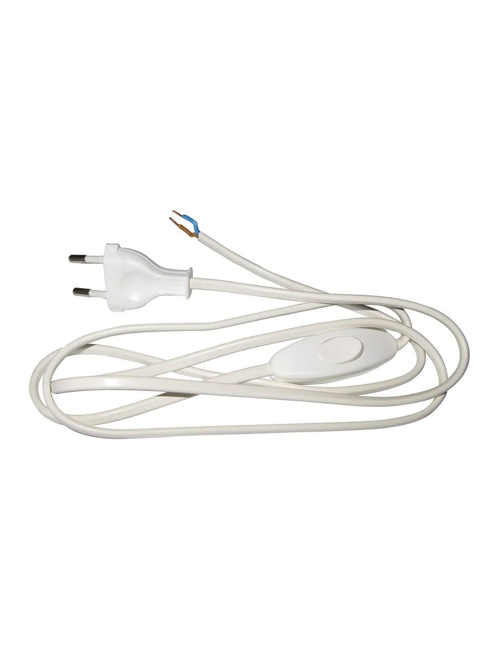 Conexión eléctrica con interruptor de mano, lfm 275/100-50, blanco