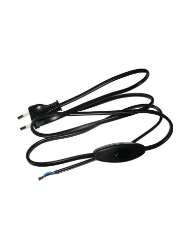 Conexión eléctrica con interruptor de mano, lfm 275/100-50, negro