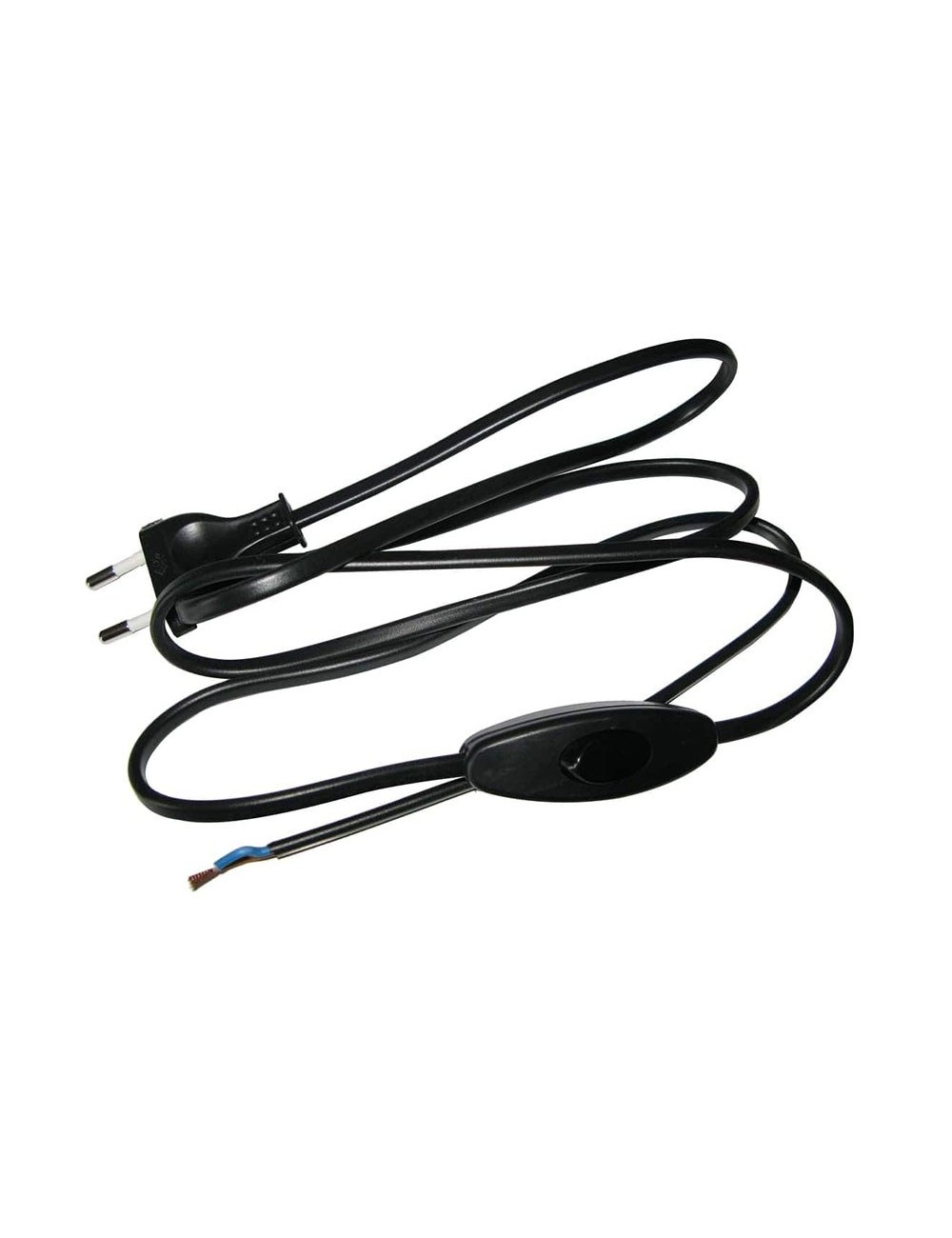Conexión eléctrica con interruptor de mano, lfm 275/100-50, negro